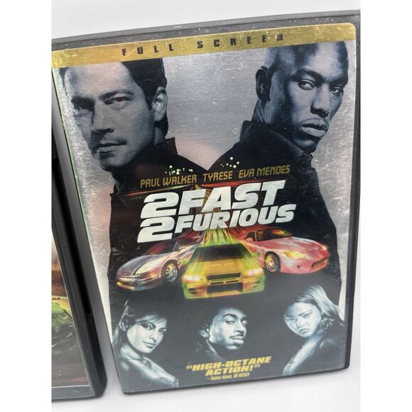Fast & the Furious & F2 Fast 2 Furious (DVD, 2003, Widescreen) lot - Picture 3 of 10